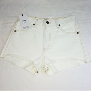 Re/done Originals 27 Shorts 11" High Rise Cut